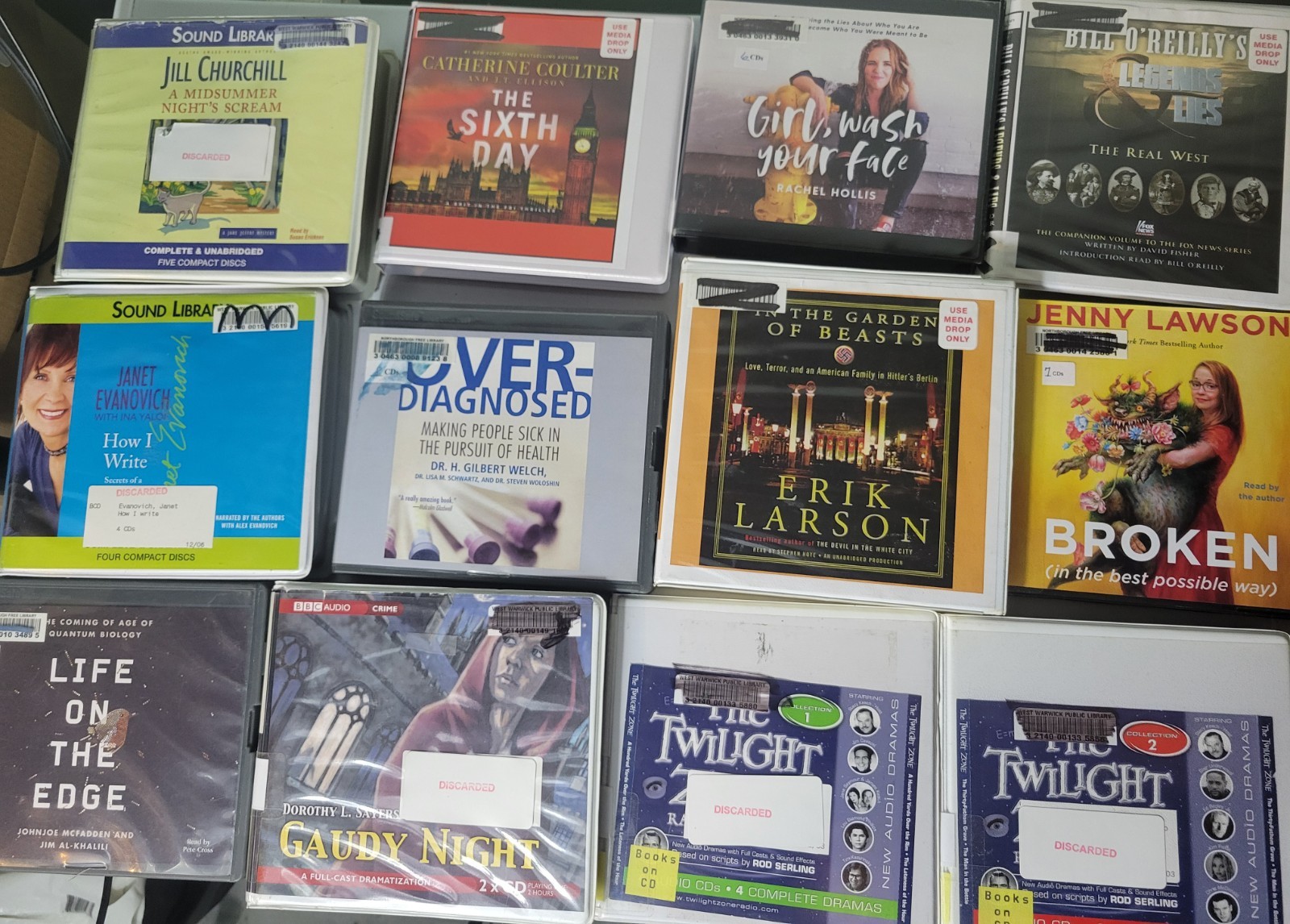 Audiobooks updated 5/20/2025 audiobook audio books on CD