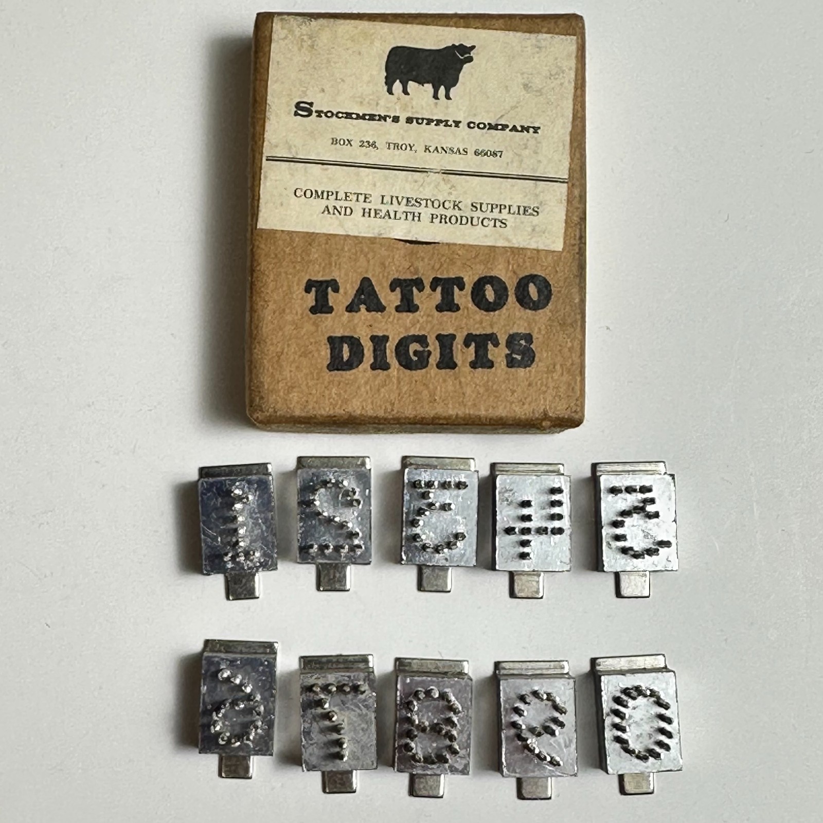 Vintage Stone Animal Tattoo Outfit Tattoo Digits