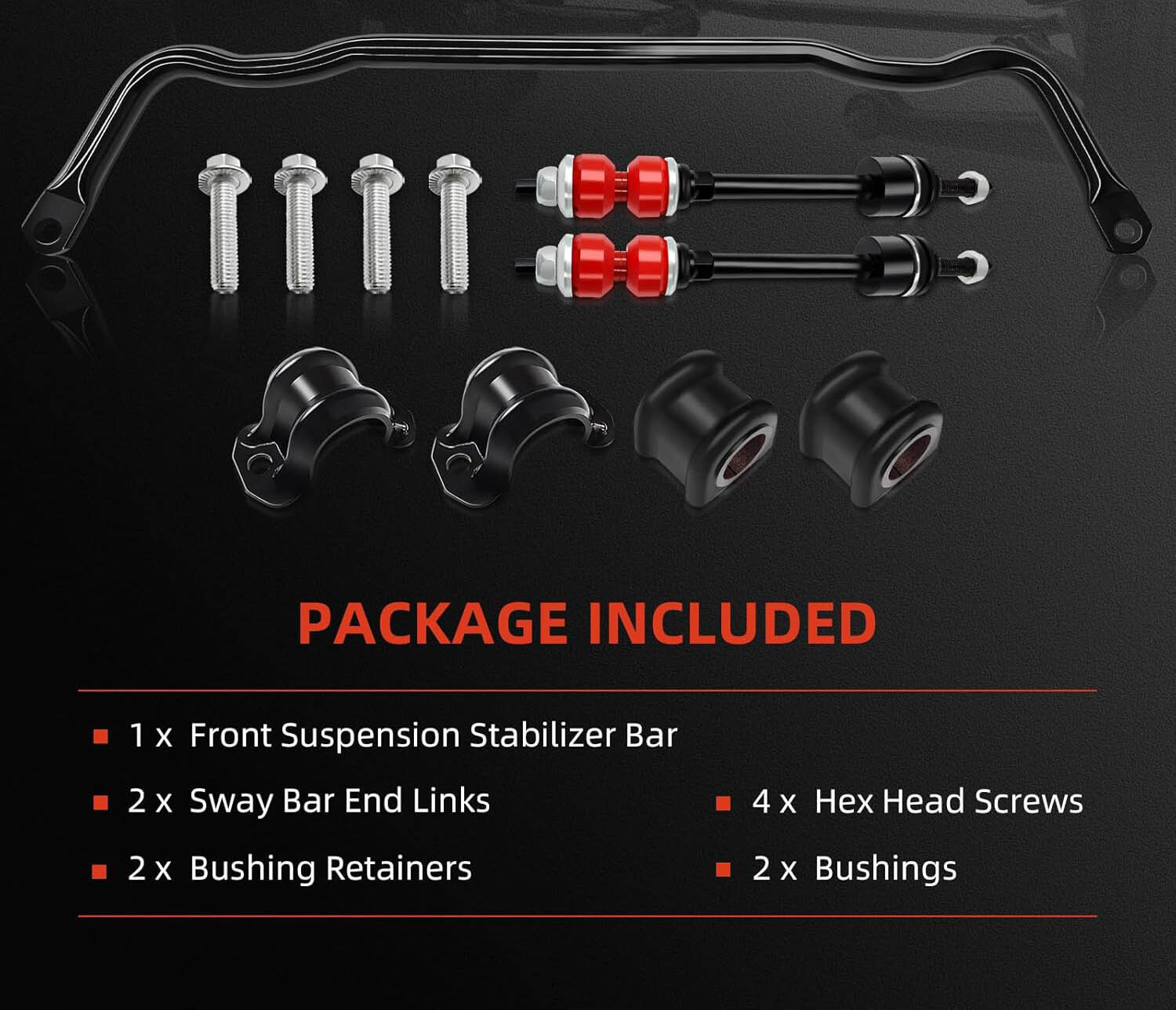 Stabilizer Sway Bar Front For 2011 2012 2013 2014 2015 2016 2017 2018 Ram 1500