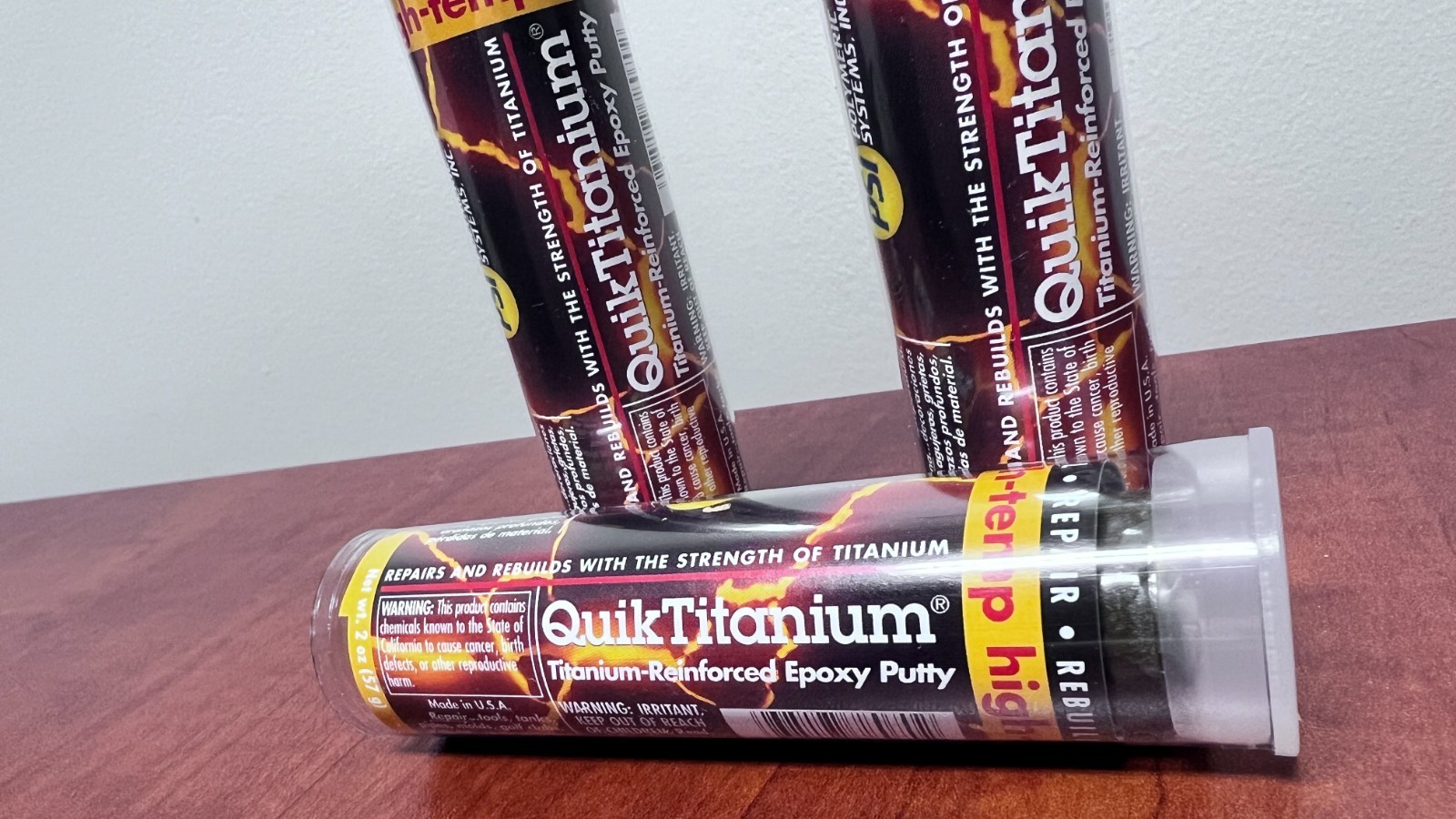 High Temp Epoxy Putty Repair Stick Quick Titanium by PPG Polymeric Systems