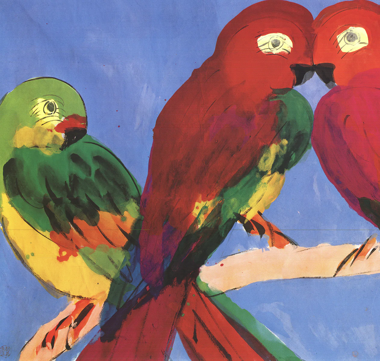 WALASSE TING Parrots