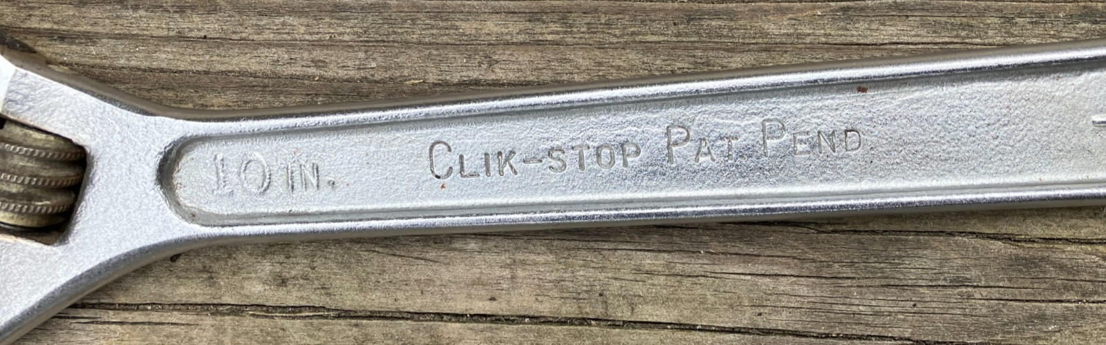 5 Clean Proto Adjustable Wrenches 12-10-8-6 & 4"