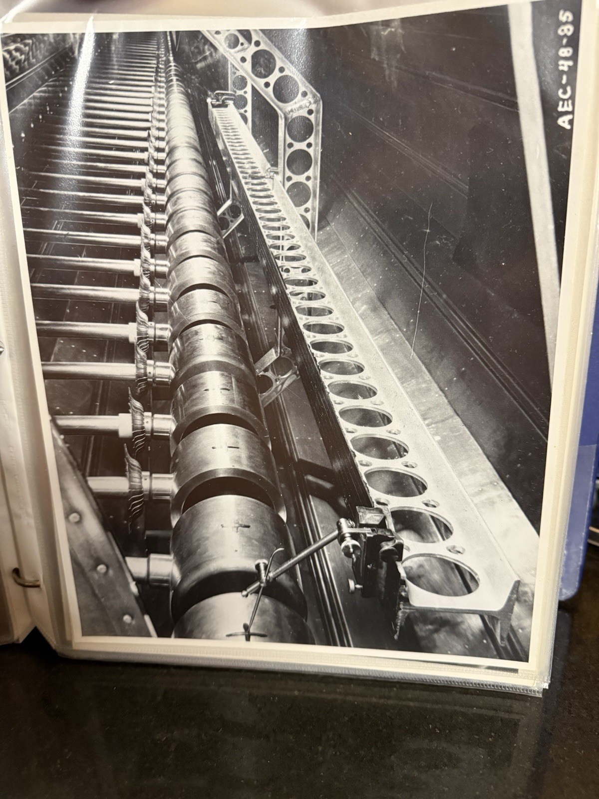 UNION CARBIDE CORP Binder With 70 Uranium Mining Related Photos