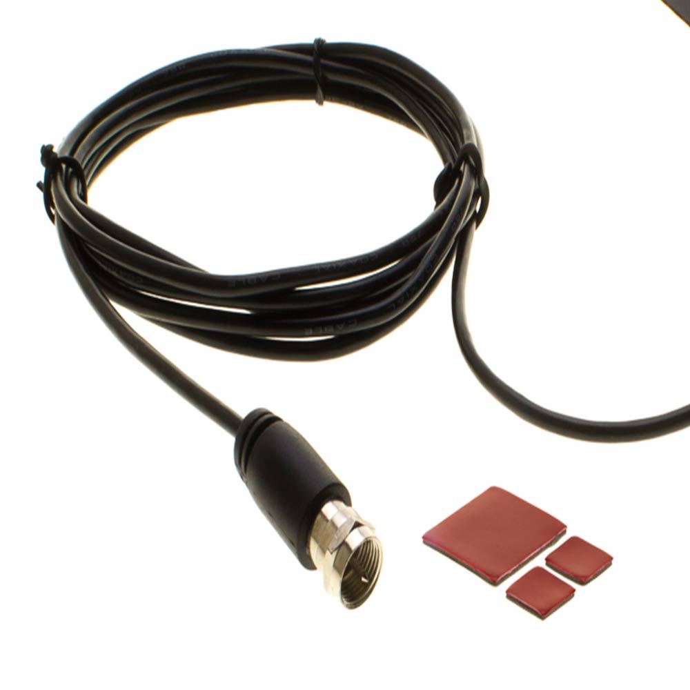 Indoor TV Antenna Digital HDTV VHF UHF FM Flat 25 Miles Range