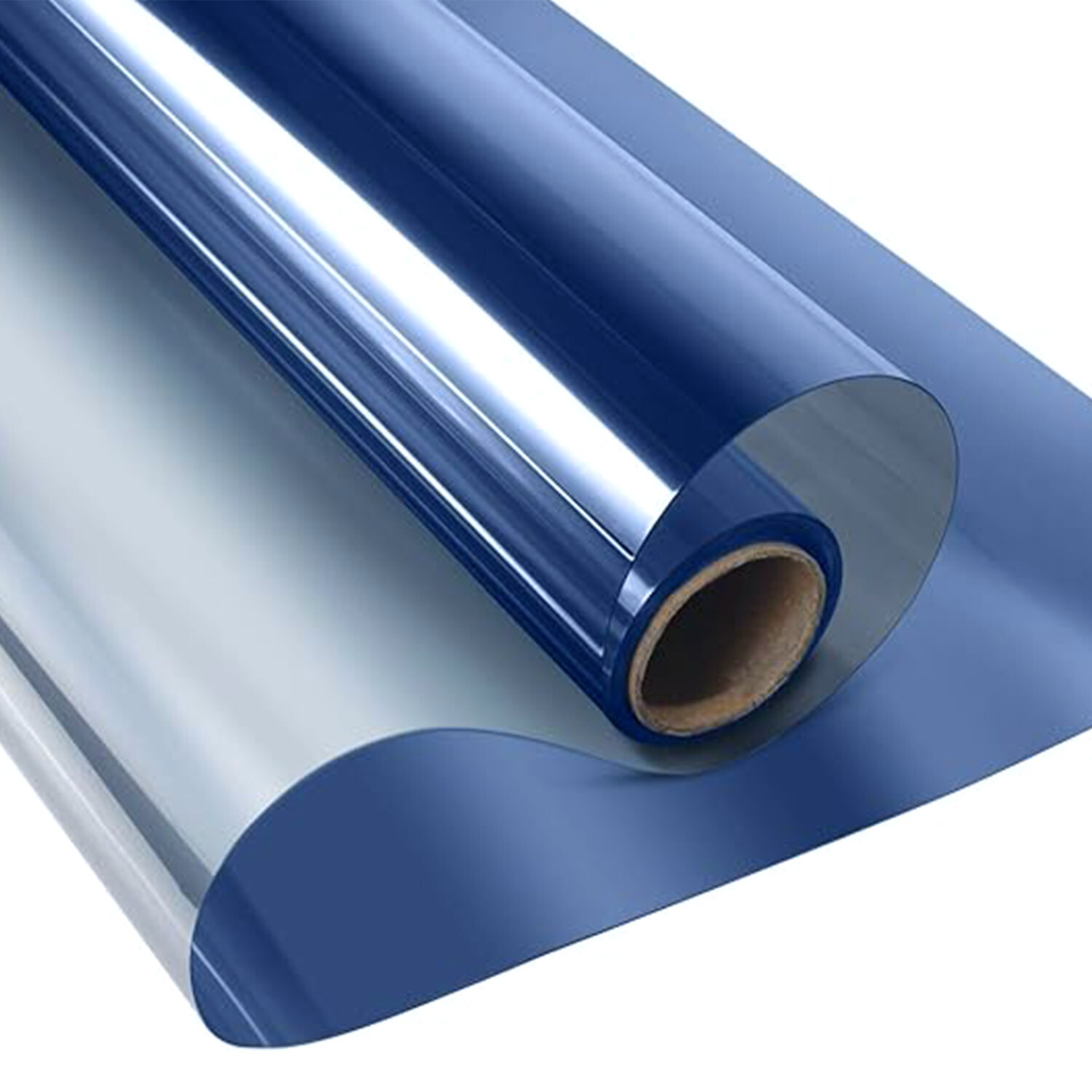 20" x10FT Uncut Roll Window Mirror Blue Chrome Tint Film New Home Office Glass