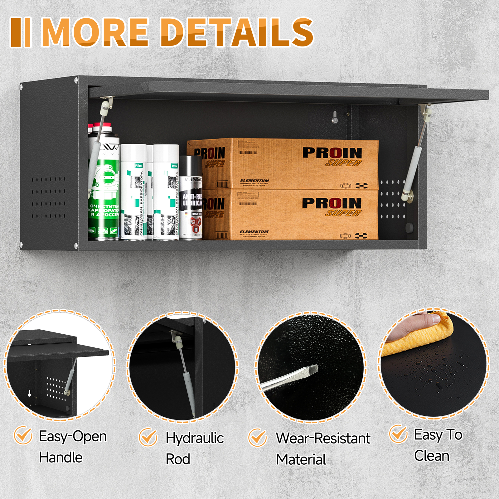 Metal Wall Storage Cabinet Home Wall Cupboards Garage Tool Cabinet Kitchen Boxes