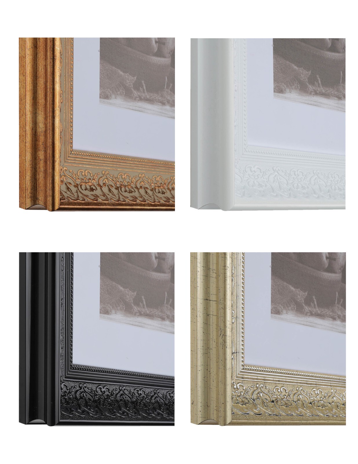2-5/8" Bronze Gold Picture Frame 11x14 12x18 16x20 24x36 30x40 36x36 + 1556-MM2