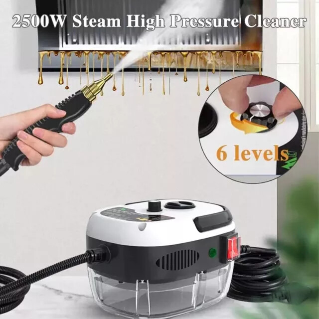 Handheld High Temp Steam Cleaner High Pressure Household Cleaning Machine 2500W
