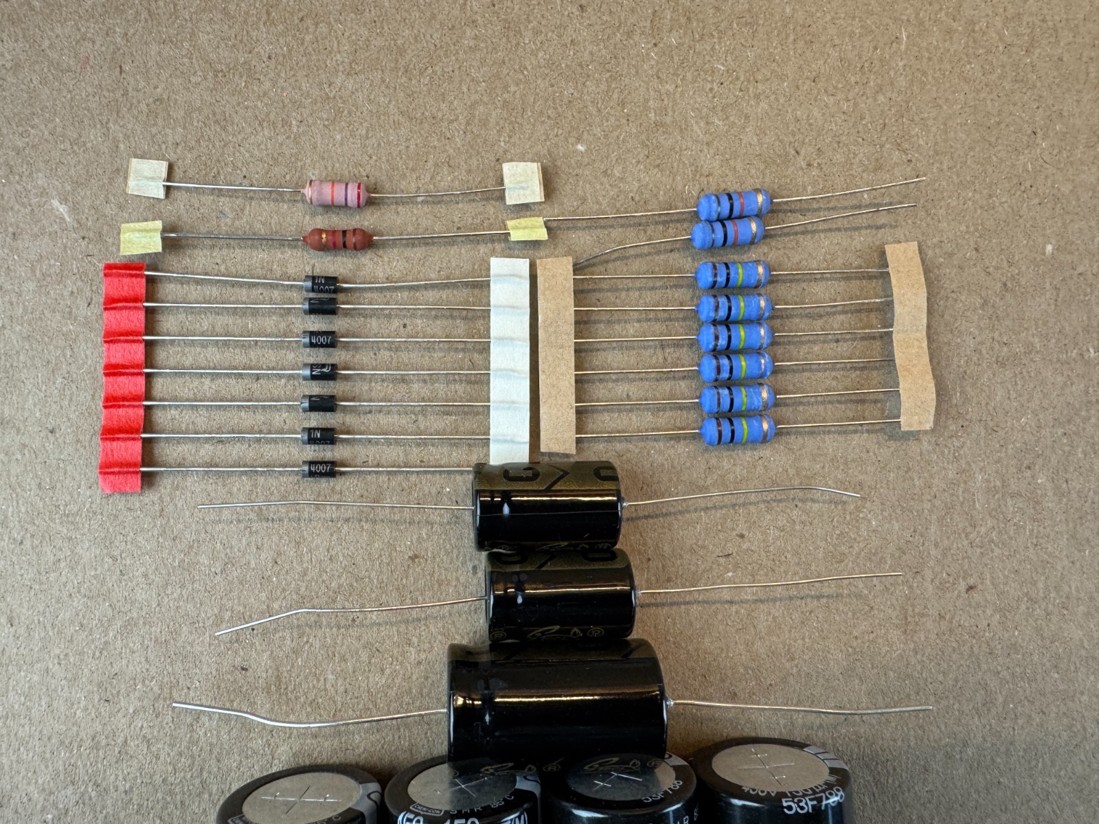 Heathkit HP-23 Complete Recap Kit Rebuild Can Caps HP-23A HP-23B HP-23C PS-23