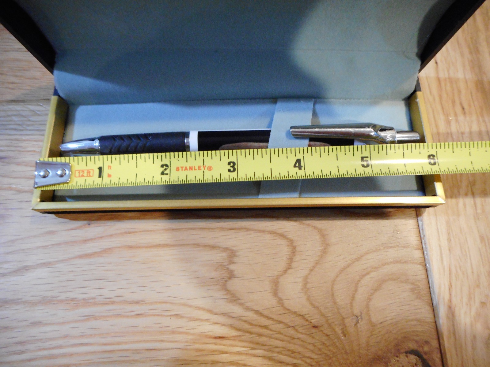 Black gift box for lnoves, roller ball pen and or fountain pen or small items