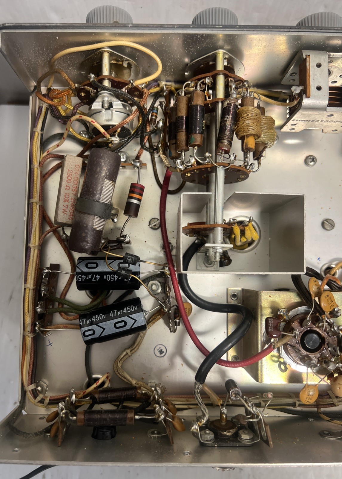 Hallicrafters HT-40 Radio Transmitter Re-Capped Works Please Read description.