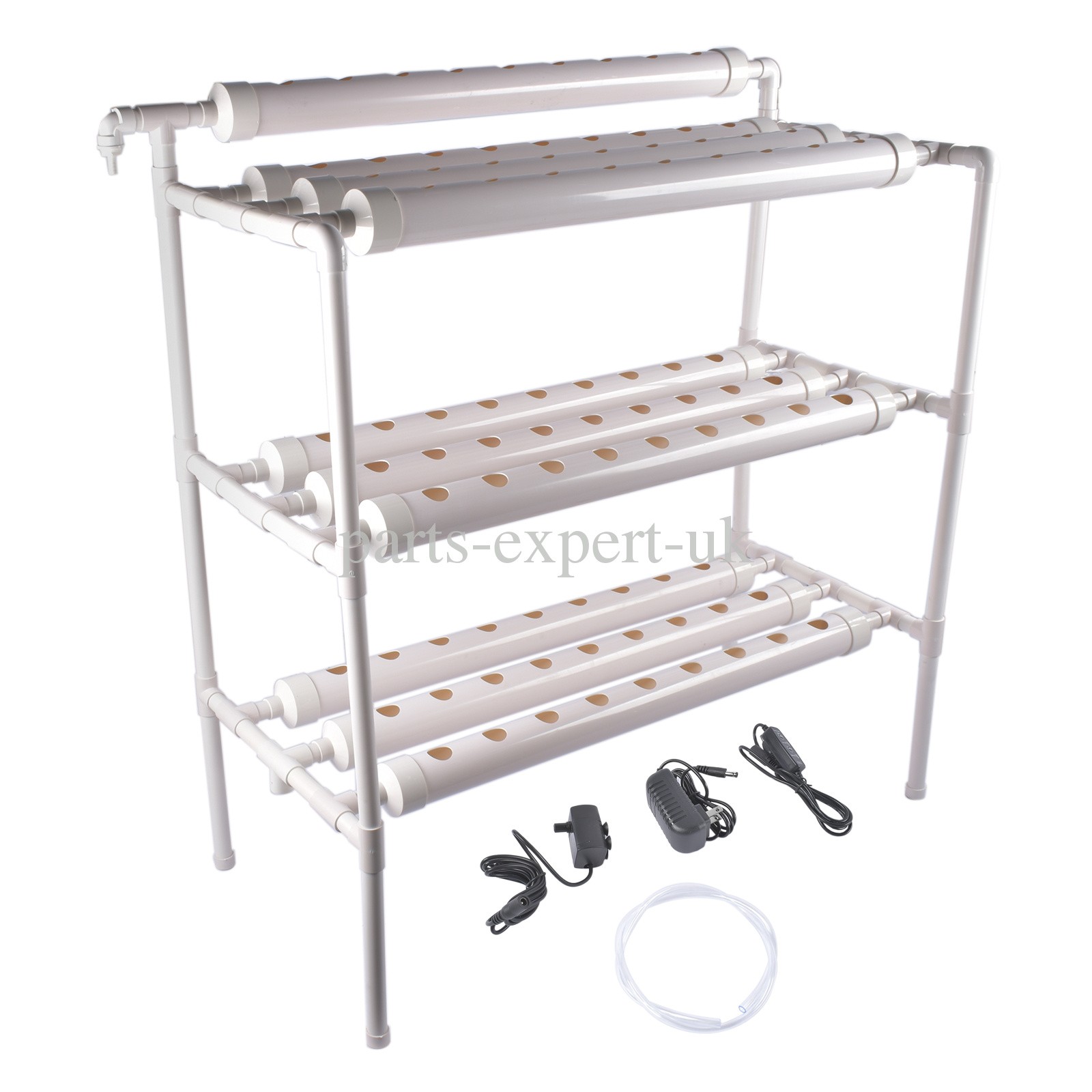 Aquaponics Growing System for Indoor&Outdoor Leafy Vegetables 90 Planting Points