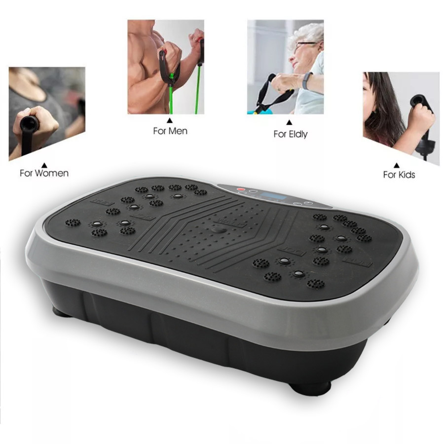 NEW Vibration Plate Exercise Machine Whole Body Workout Vibrate Platform Fitness
