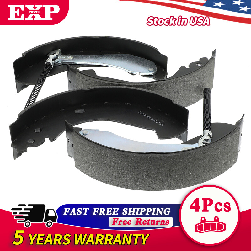 4pcs Rear Brake Shoes for 2005 2006 - 2008 Chevrolet GMC Silverado Sierra 1500