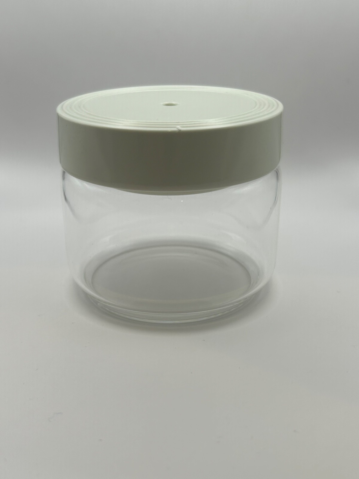 Nora Fleming Pinstripes Small Glass Canister - C9A, RETIRED, NIB