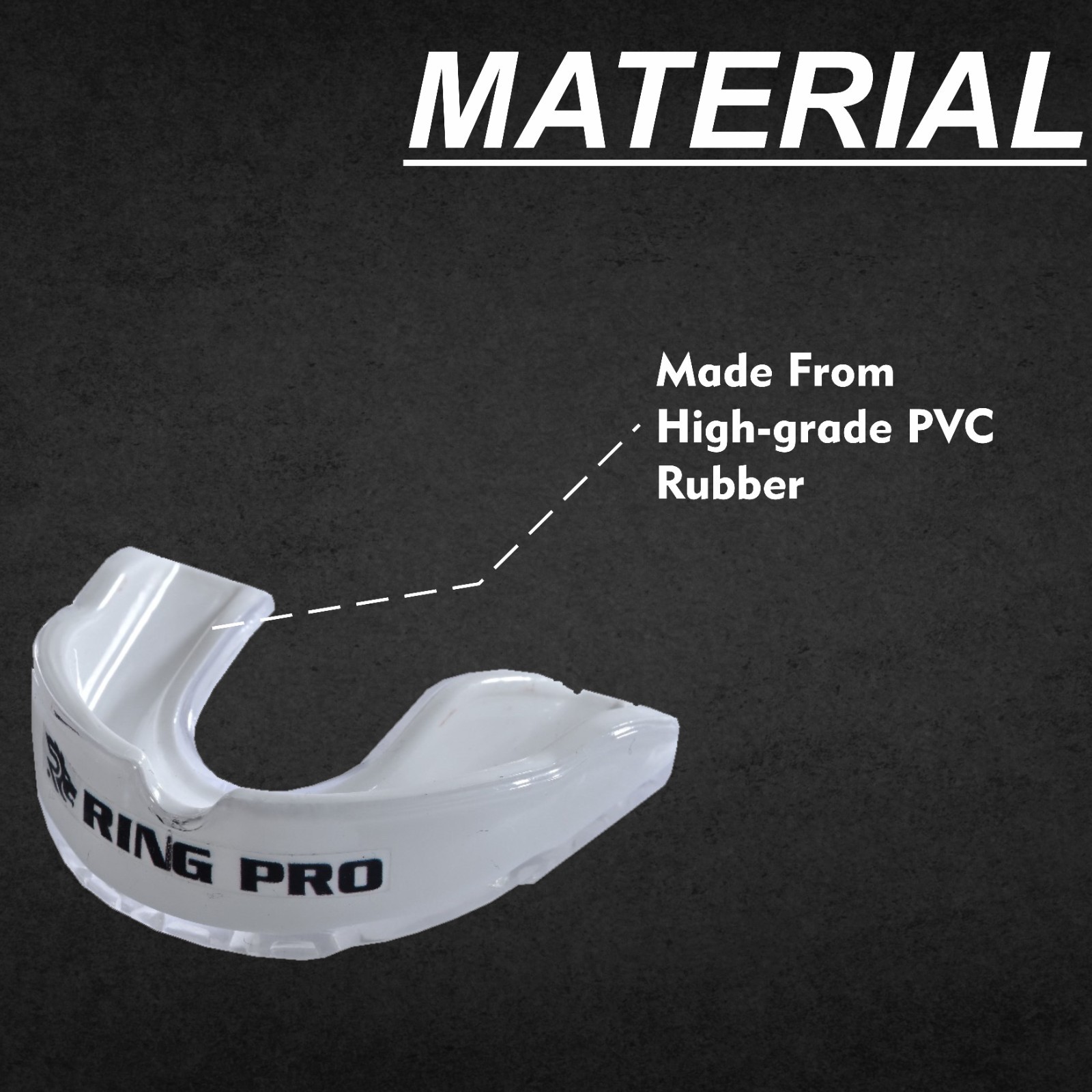 Ring Pro Boil & Bite Mouth Guard Boxing MMA Football Youth Adult Sports