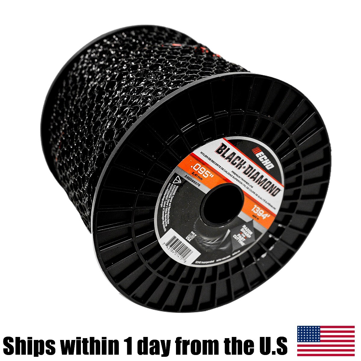 ECHO OEM 330095075 Black Diamond Trimmer line 1394 ft .095 Spool