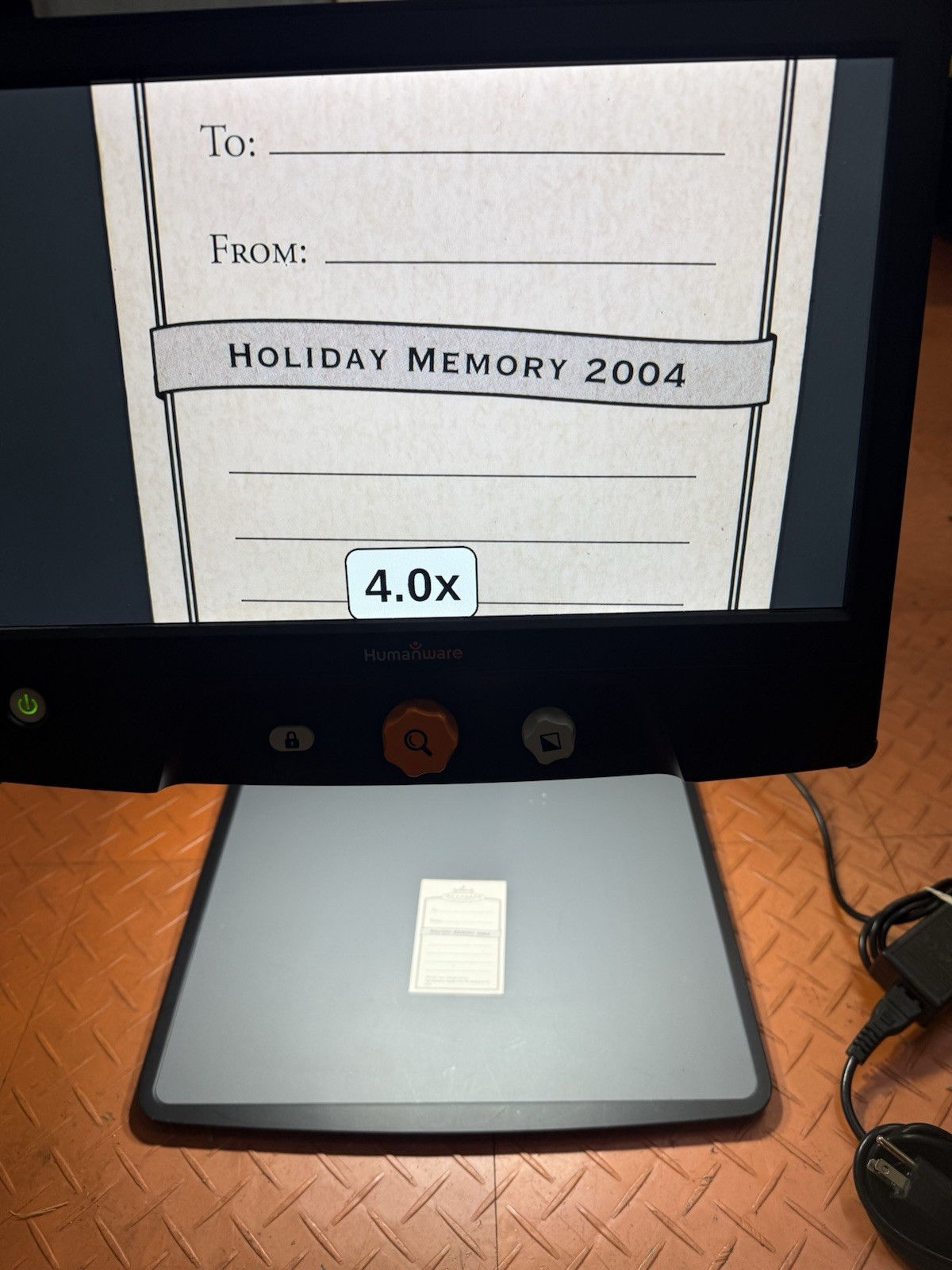 Humanware Reveal 16 Full HD Digital Video Magnifier With Rolling Case