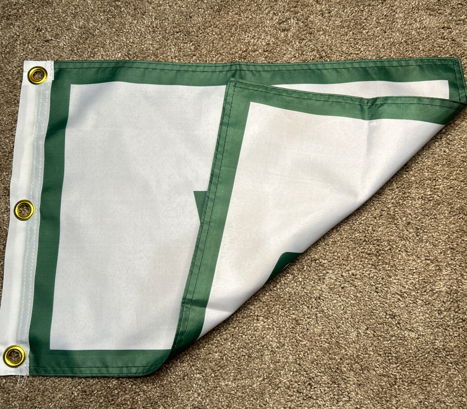 WASTE MANAGEMENT PHOENIX OPEN PGA TOUR PIN FLAG W GROMMETS FREE SHIP AUTOGRAPHS