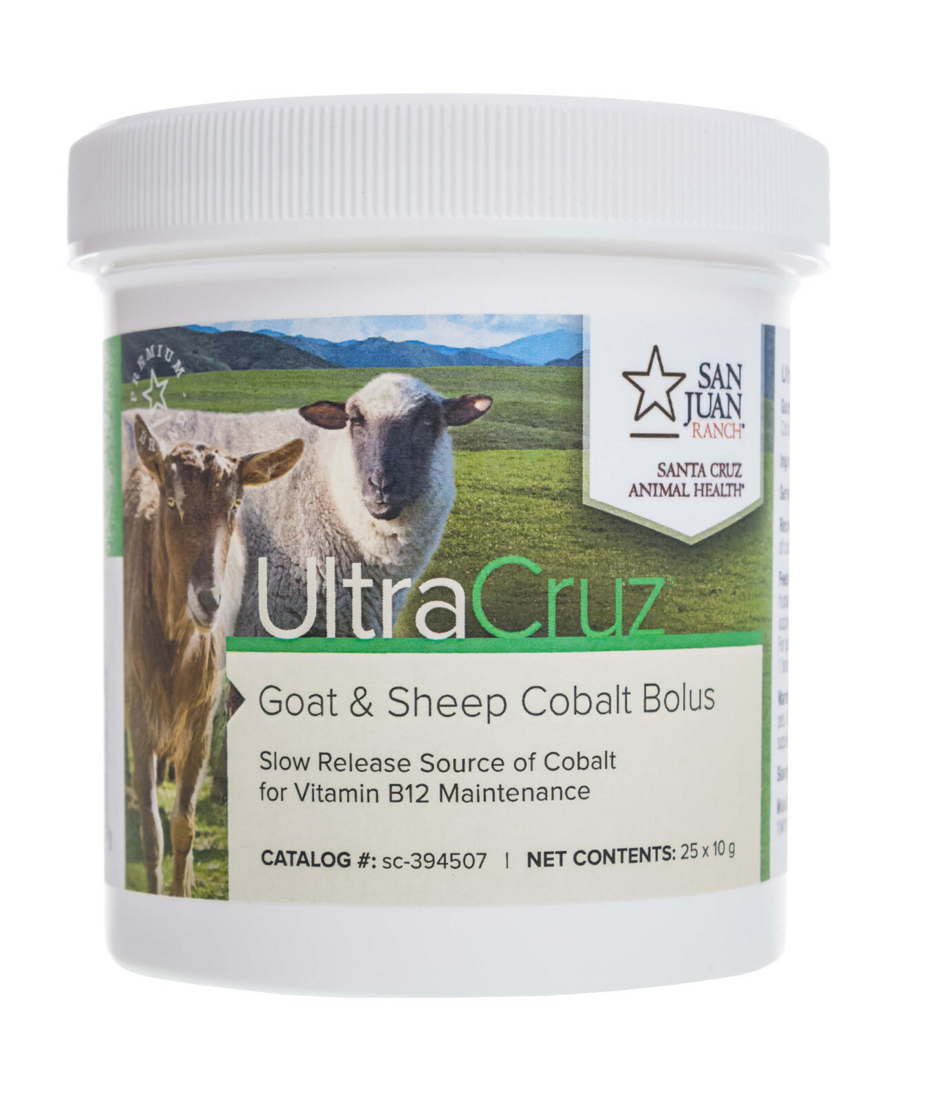 UltraCruz Sheep and Goat Cobalt Bolus Supplement, 25 Count X 10 Grams