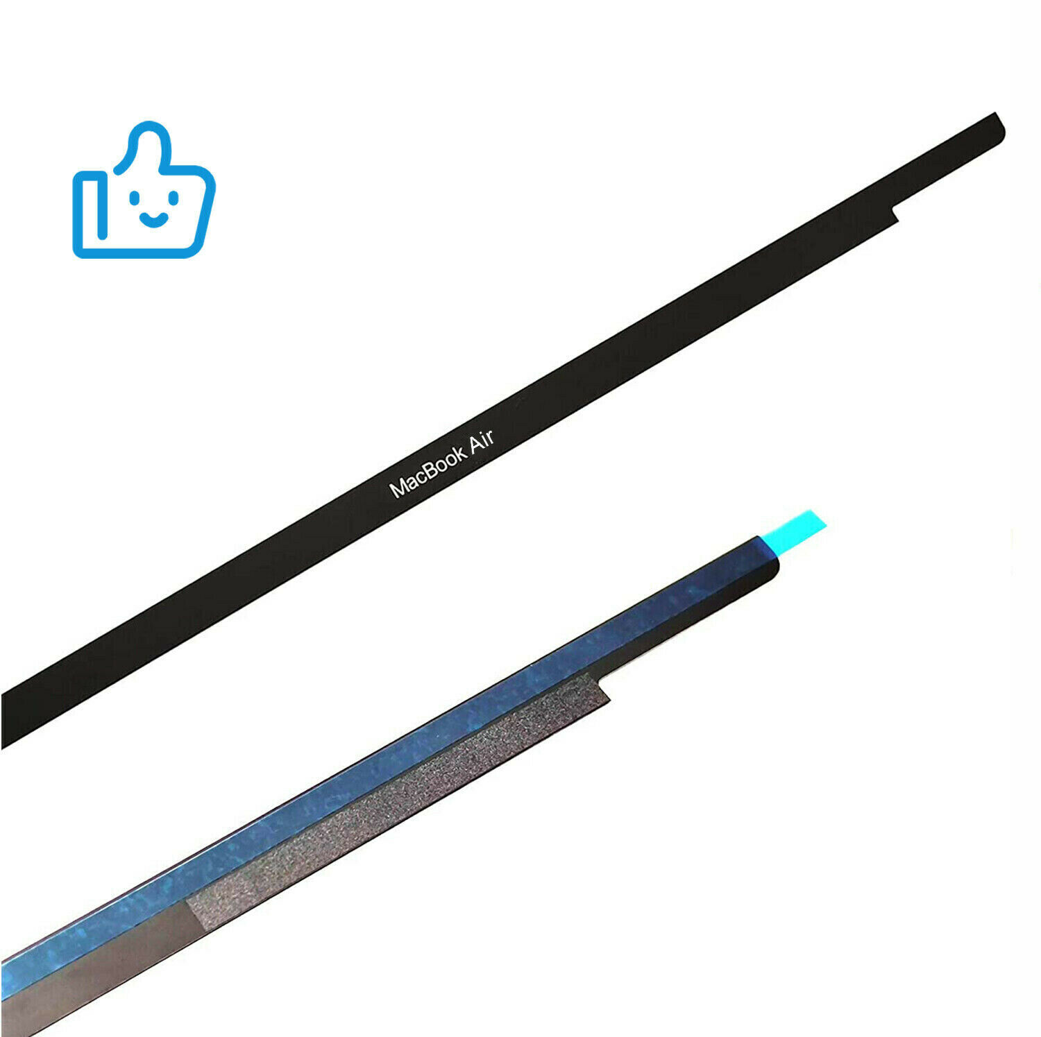 New for MacBook Air 13 A1932 A2179 A2337 2018 - 2020Front Glass Bezel Logo Trim