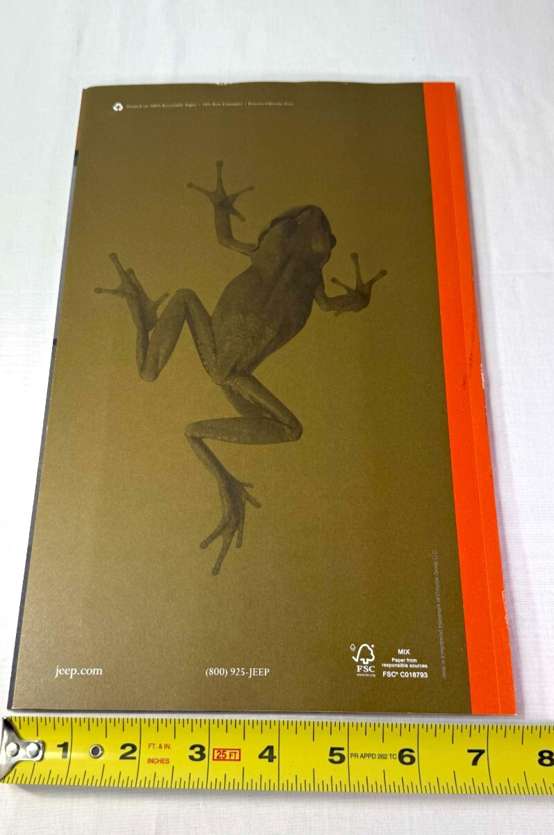 2012 Jeep Wrangler Original Car Sales Brochure / Catalog Inc Small Pocket Insert