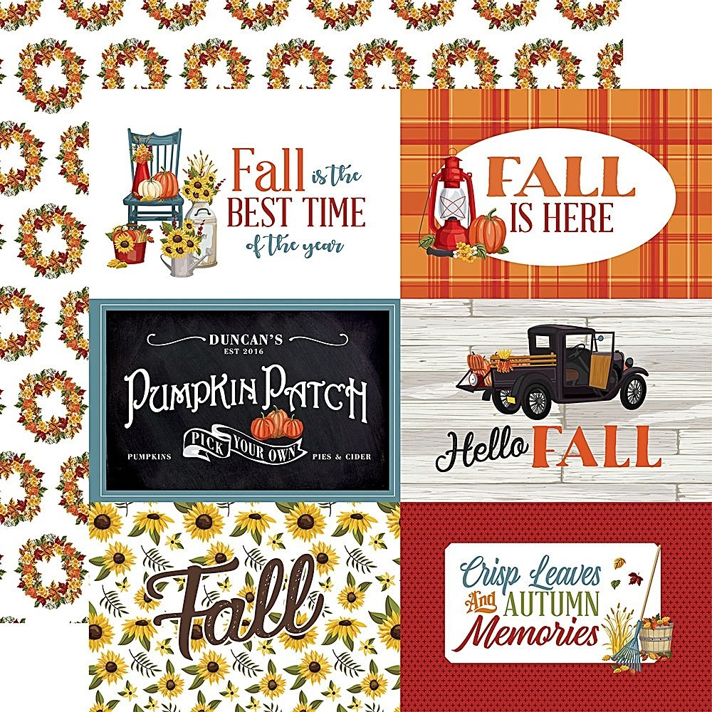 Carta Bella 12" x 12" Fall Fun Double-Sided Collection Kit and Sticker Sheet