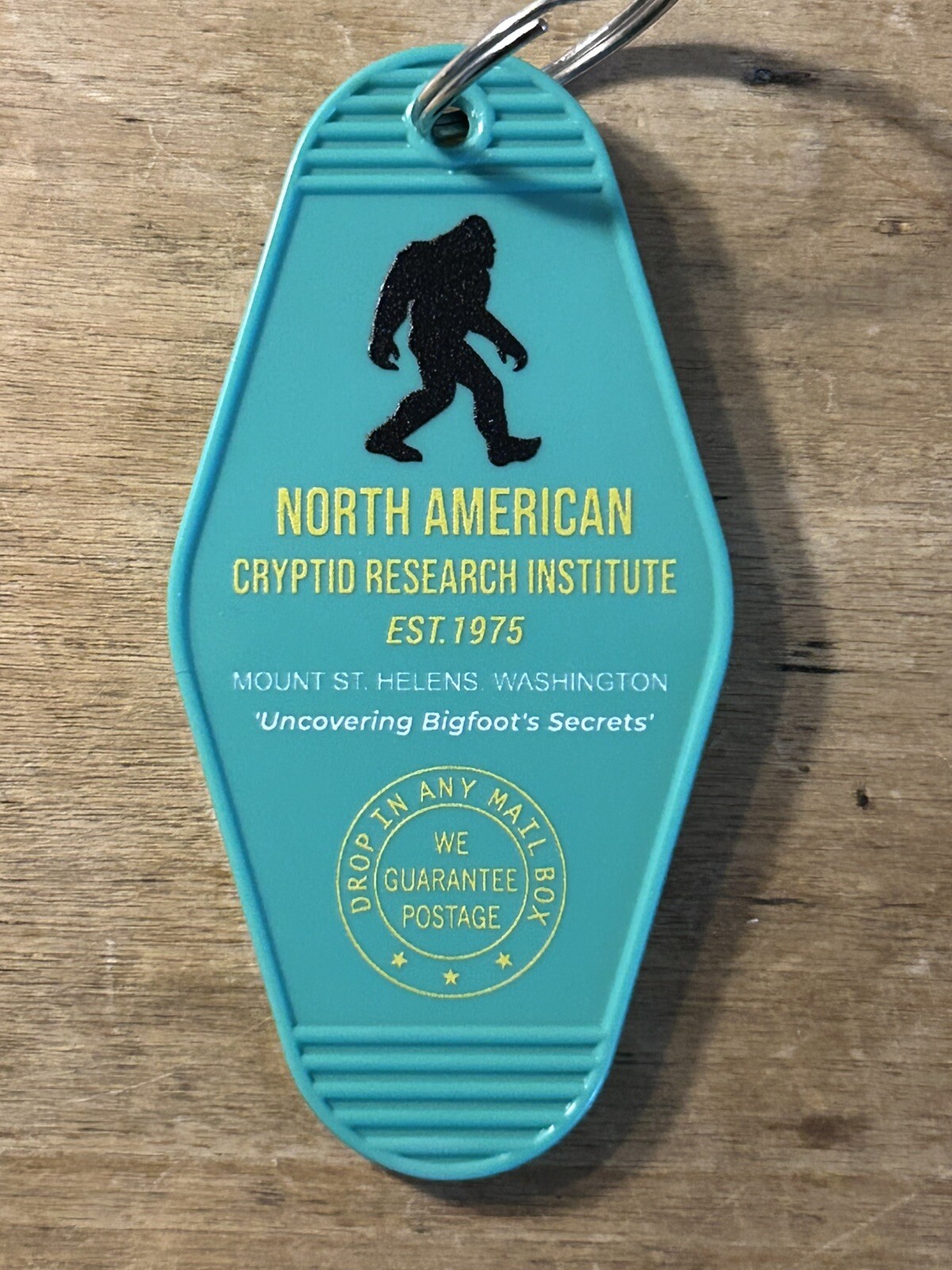 Bigfoot Northern Cryptid Keytag