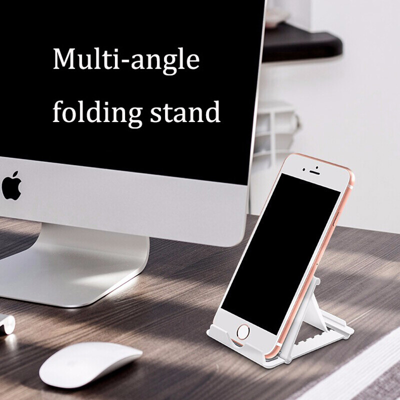 2-Pack NEW Phone Holder Foldable Desk Stand Multi-Angle Mount For iPhone Samsung