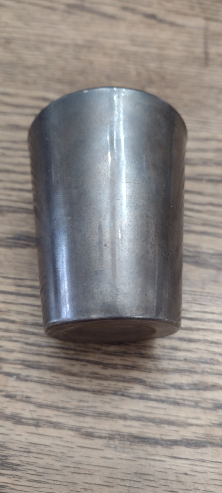 Vintage Sterling Silver Wrapped Glass Shot Glass