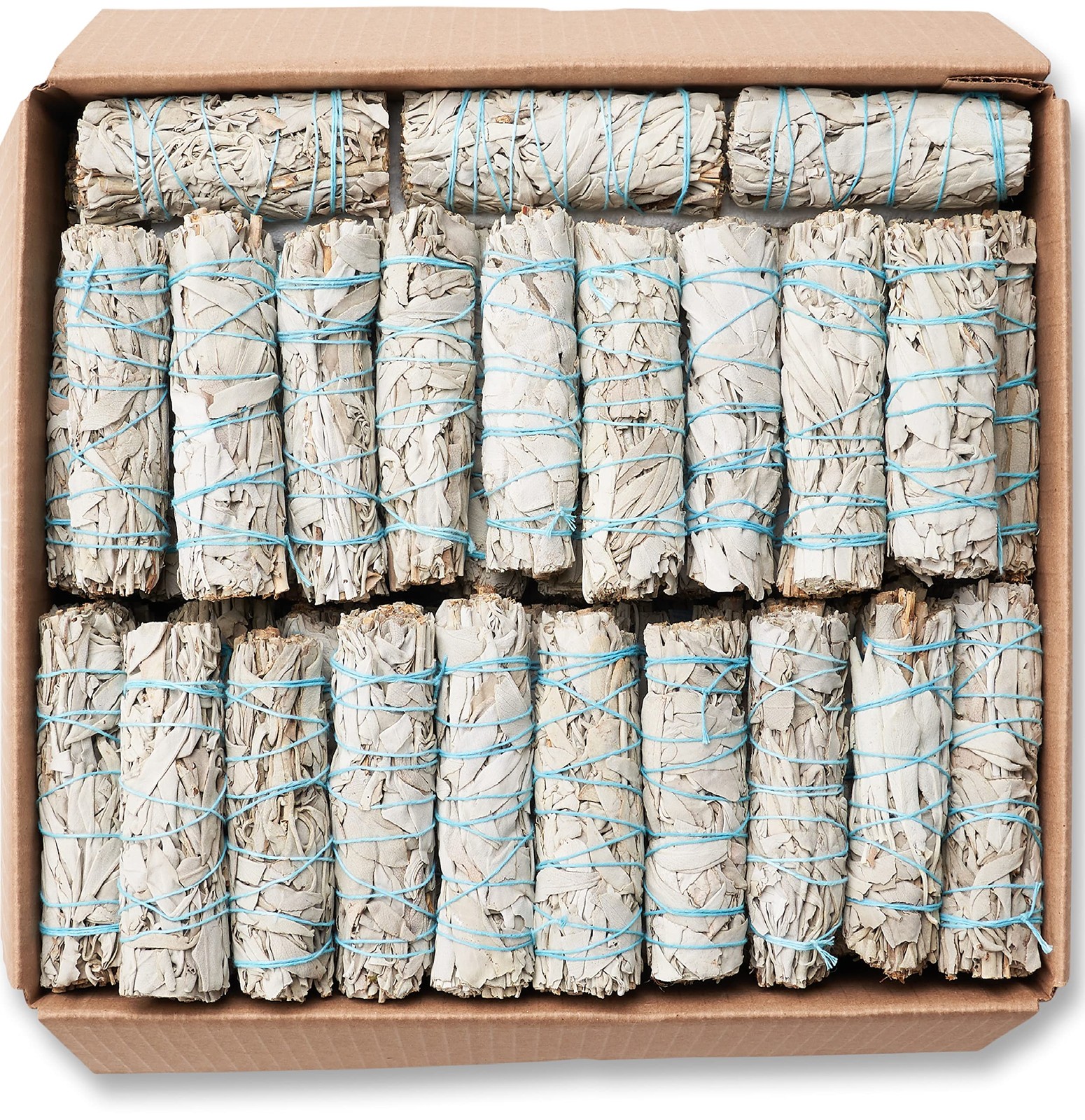 20 JL Local White Sage Smudge Sticks 4" Each Sustainably Grown