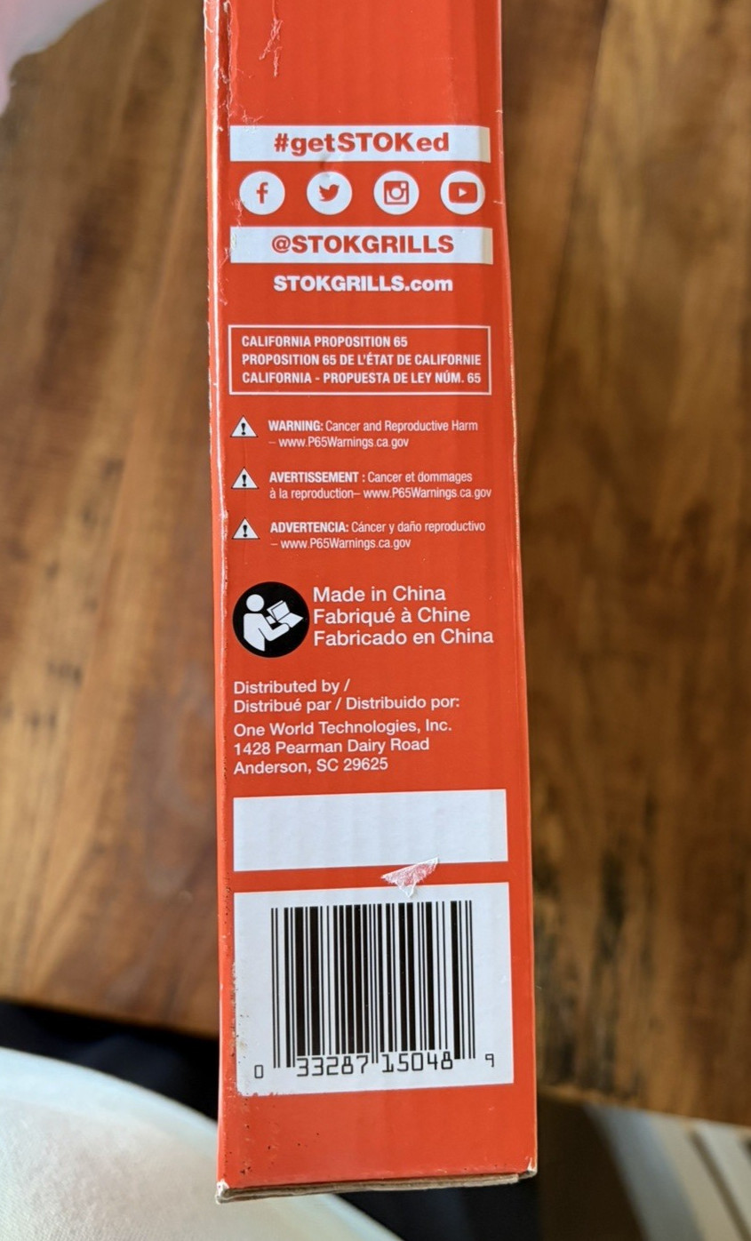 Stok WOK SIS2060 Vegetable Tray Grilling Insert New Open Box