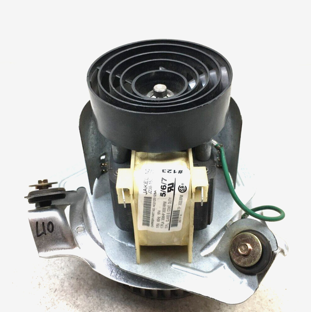 JAKEL J238-150-15215 Draft Inducer Blower Motor HC21ZE123A 115V used #L10