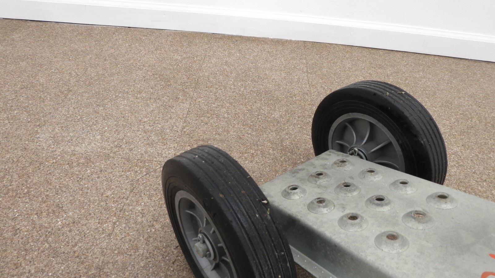 Pearl Abrasive PA01HT Easy Hammer Trolley Cart, Used