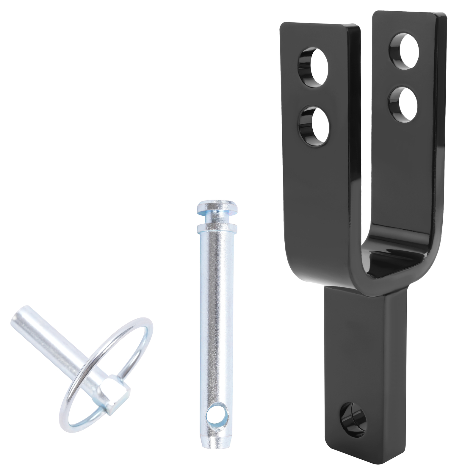 1 X Powder Coated 3 Point Quick Hitch Adapter W/hardware For Universal