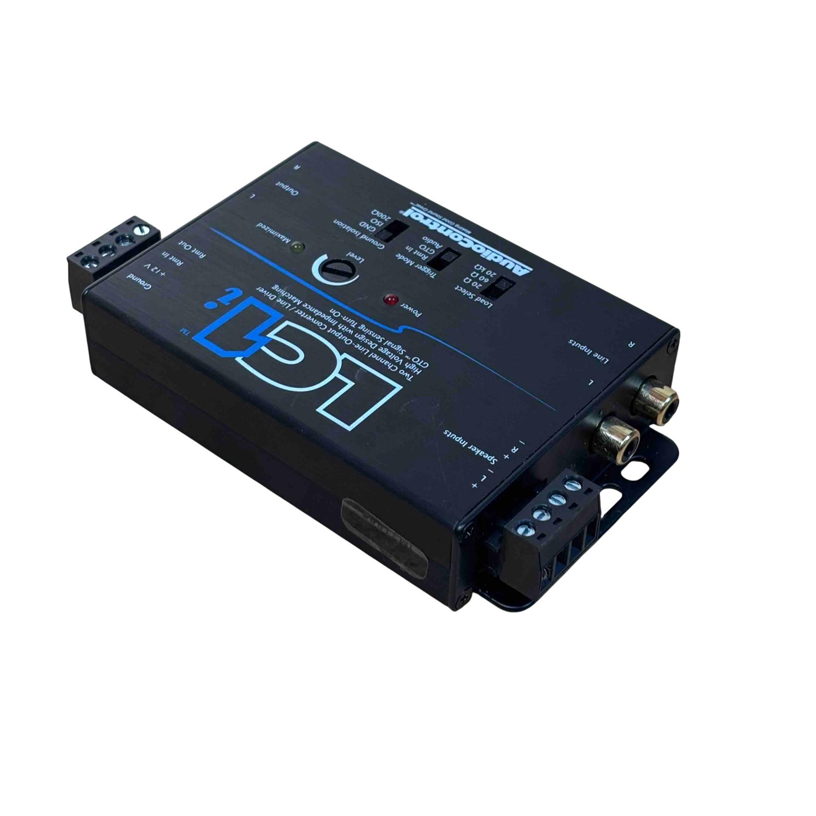 Audio Control LC1i Black 2-Channel Line-Output Converter/Line Driver