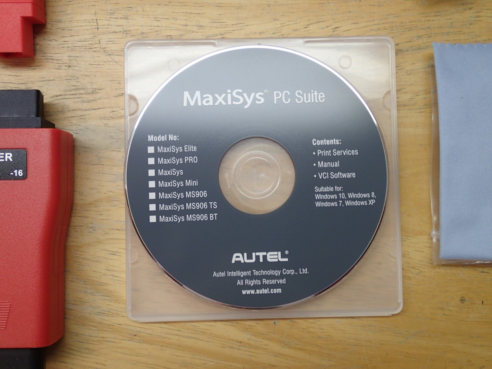 Autel Mixed Lot of 11 Adapters for Maxisys MS906 Nice