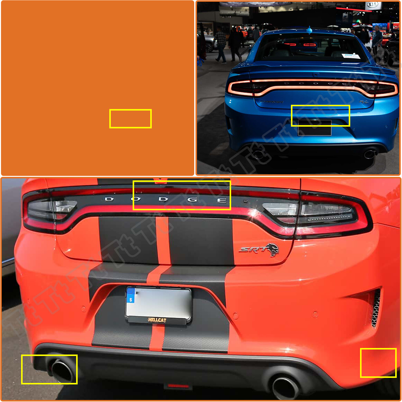 OE License Plate Light Housing Replacement For 2002-18 Dodge RAM 1500 2500 3500