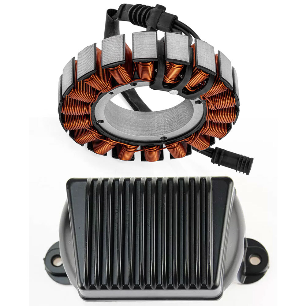 New Stator + Voltage Regulator Rectifier For Harley Electra Glide FLHT 2006-2008