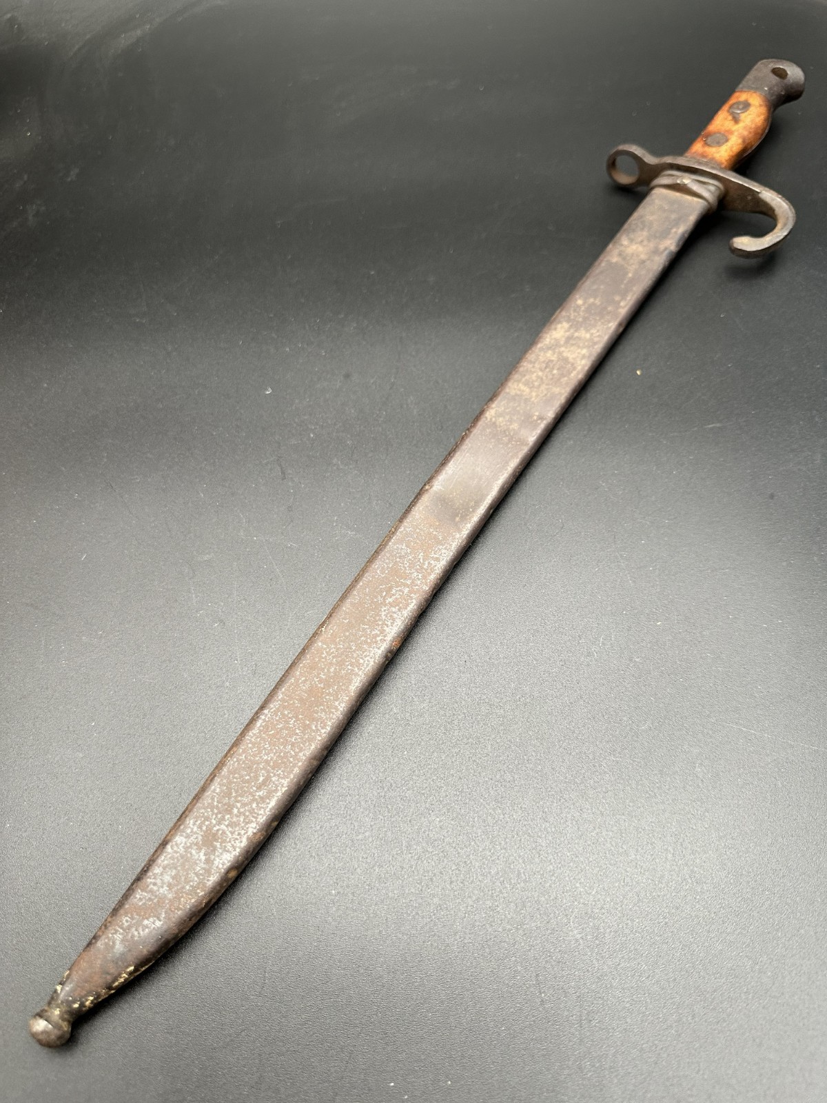 Japanese Type 30 Bayonet. Arisaka Rifle Bayonet + Scabbard