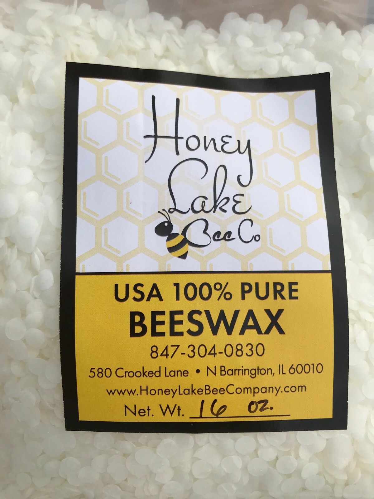 Beeswax Pellets, Yellow or White 100% USA Beeswax, Triple Filtered, Cosmetic