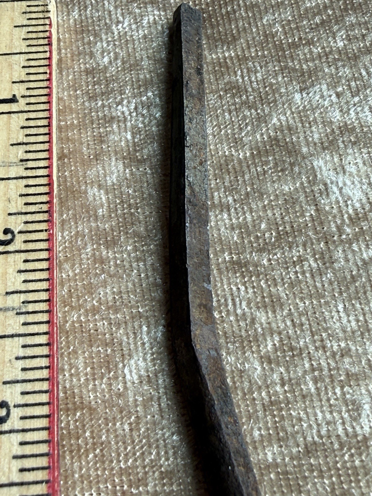 American Revolutionary War Era 4 Inch Nail Found Valley Forge hut 1902