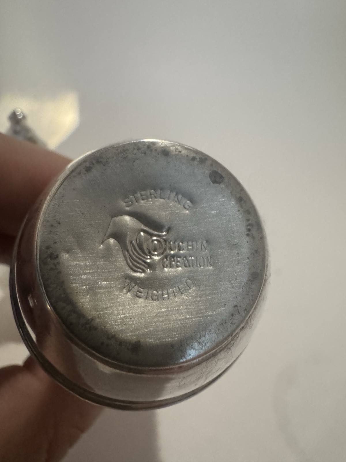 Vintage Duchin Creations Weighted Sterling Silver Salt & Pepper Shakers