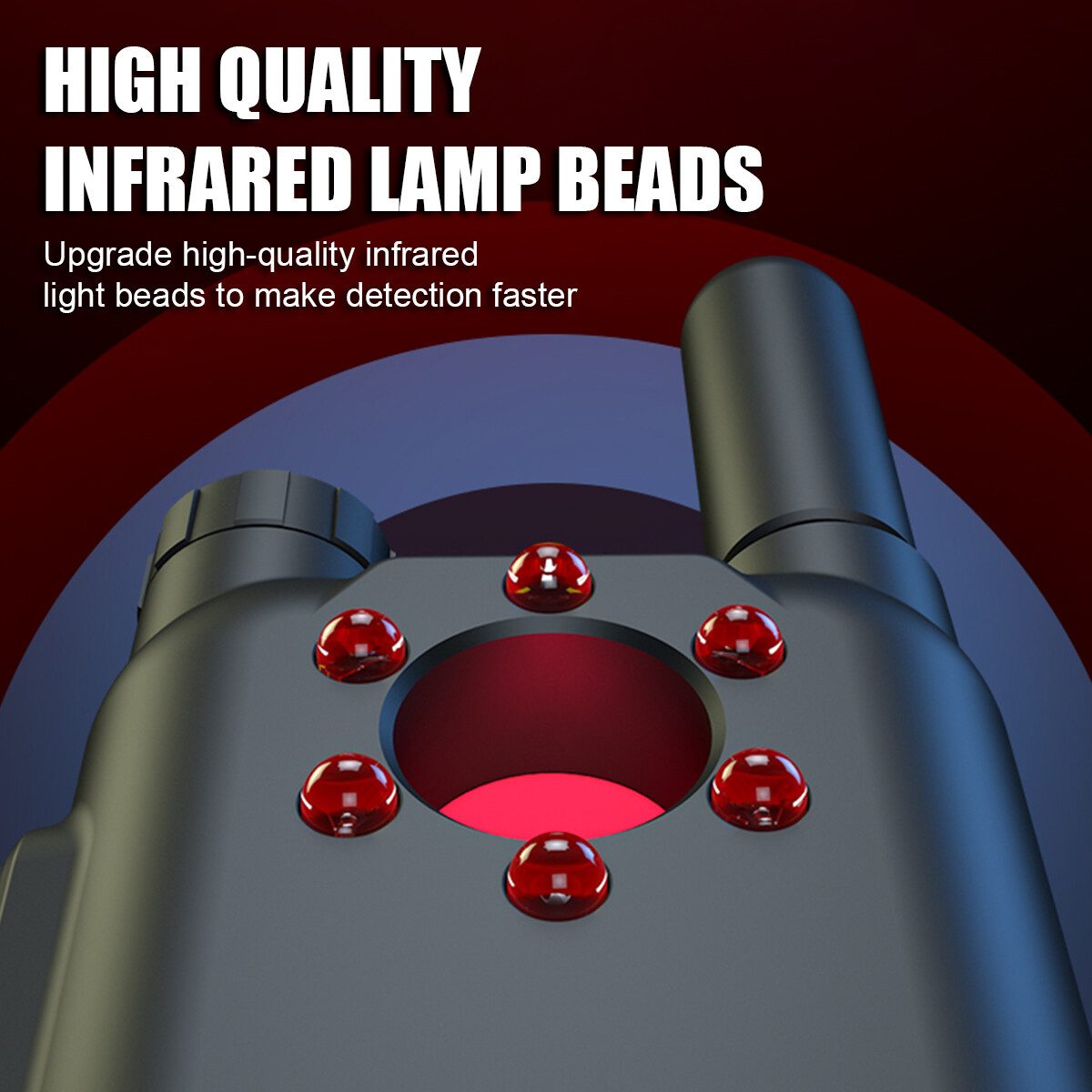 Anti-Spy Camera, Wireless RF Detector GSM Bug GPS Tracker Finder Scanner Device