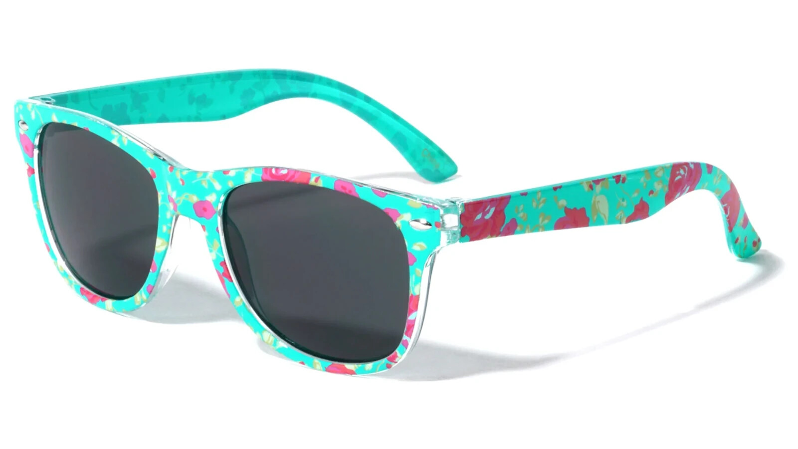 Kids Color Print Classic Square Sunglasses (K886) *NEW* *FREE Shipping*