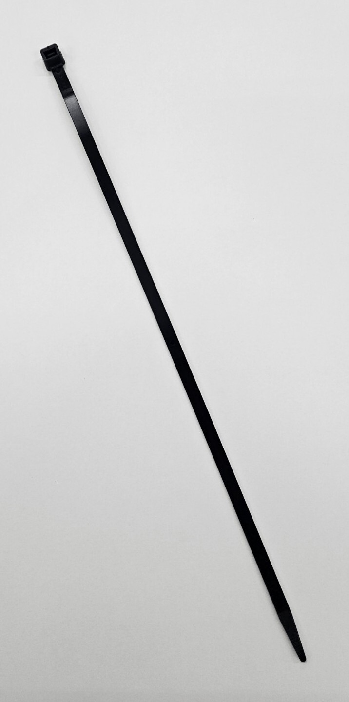 (100) Black 14" Heavy Duty Cold Weather Nylon Cable Wire Wrap Zip Ties 120 LBS