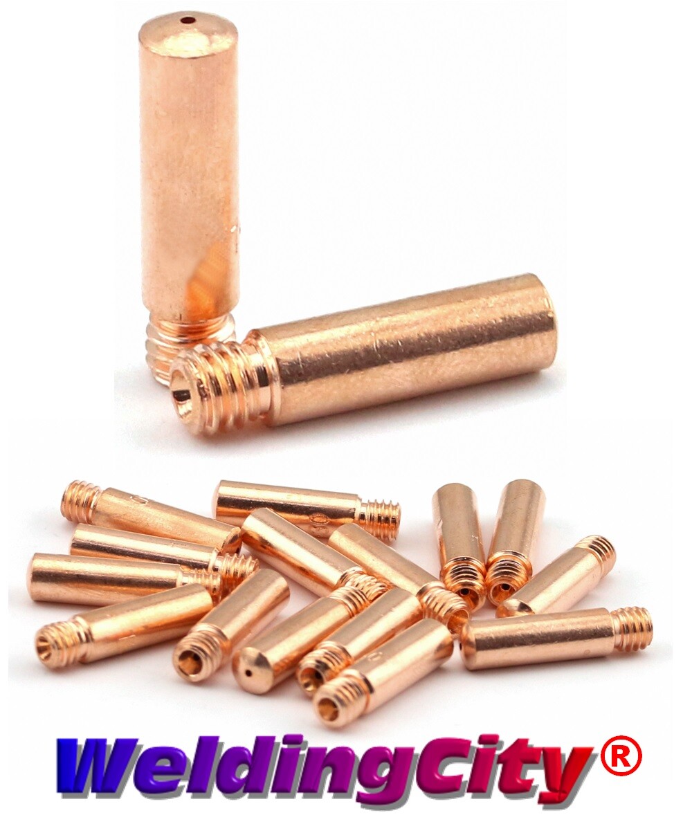 WeldingCity® 25-pk MIG Welding Gun Contact Tip 11-35 for Tweco Mini Lincoln 100L