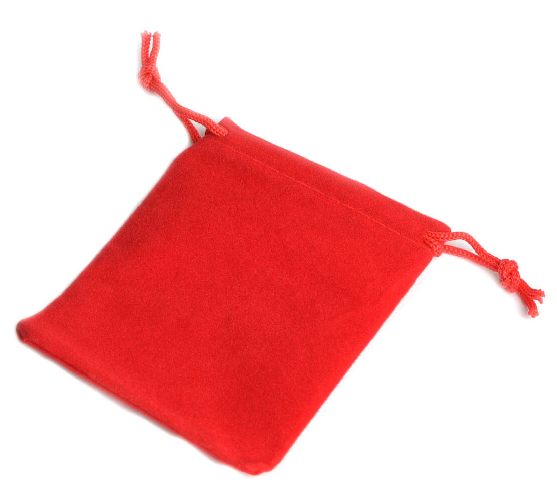 10 PACK VELVET BAGS 4" x 3.5" party wedding gift jewelry drawstring soft pouch