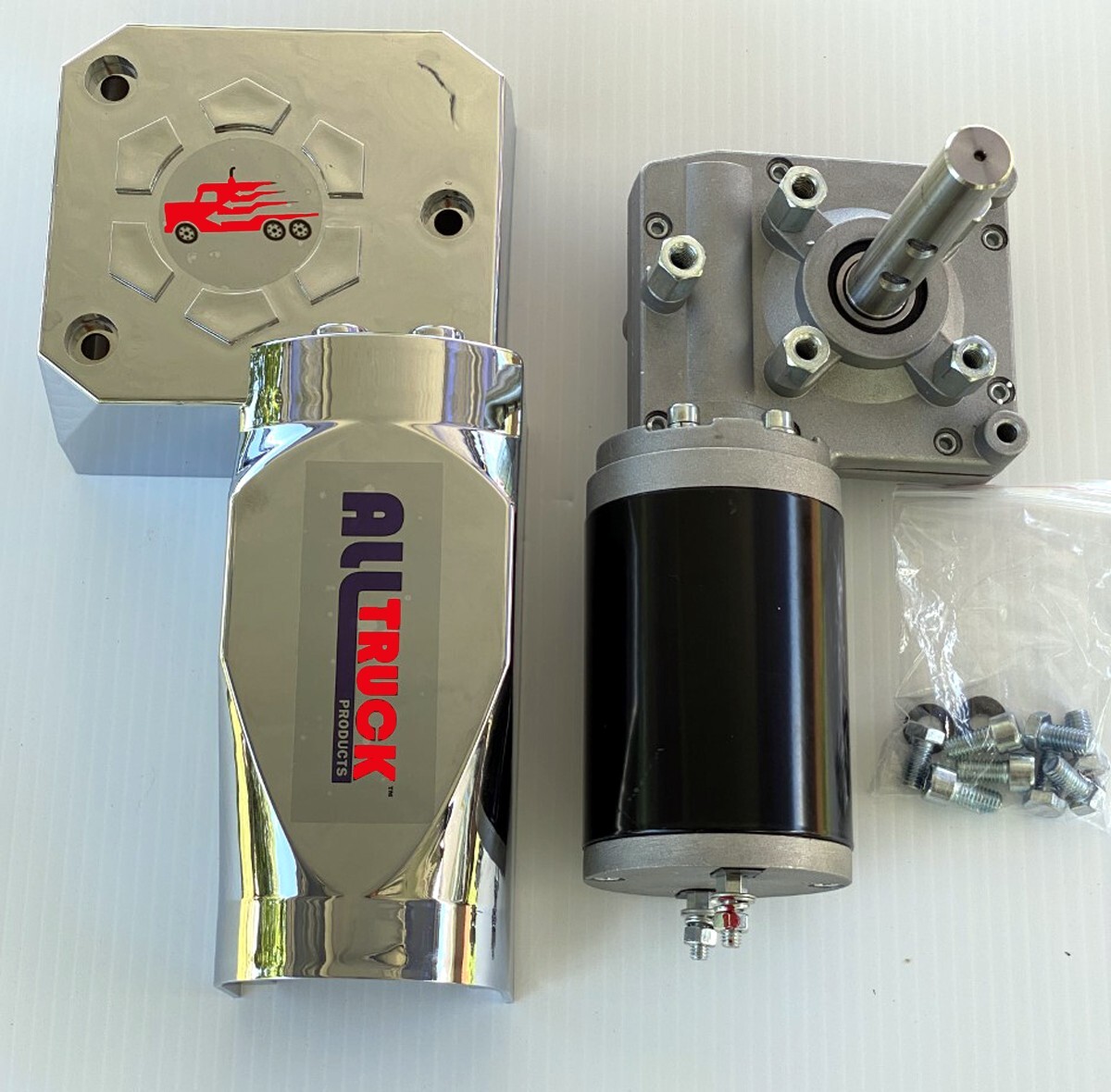 Electric Arm 4-Spring Aluminum Dump Truck Flip Tarp System Kit