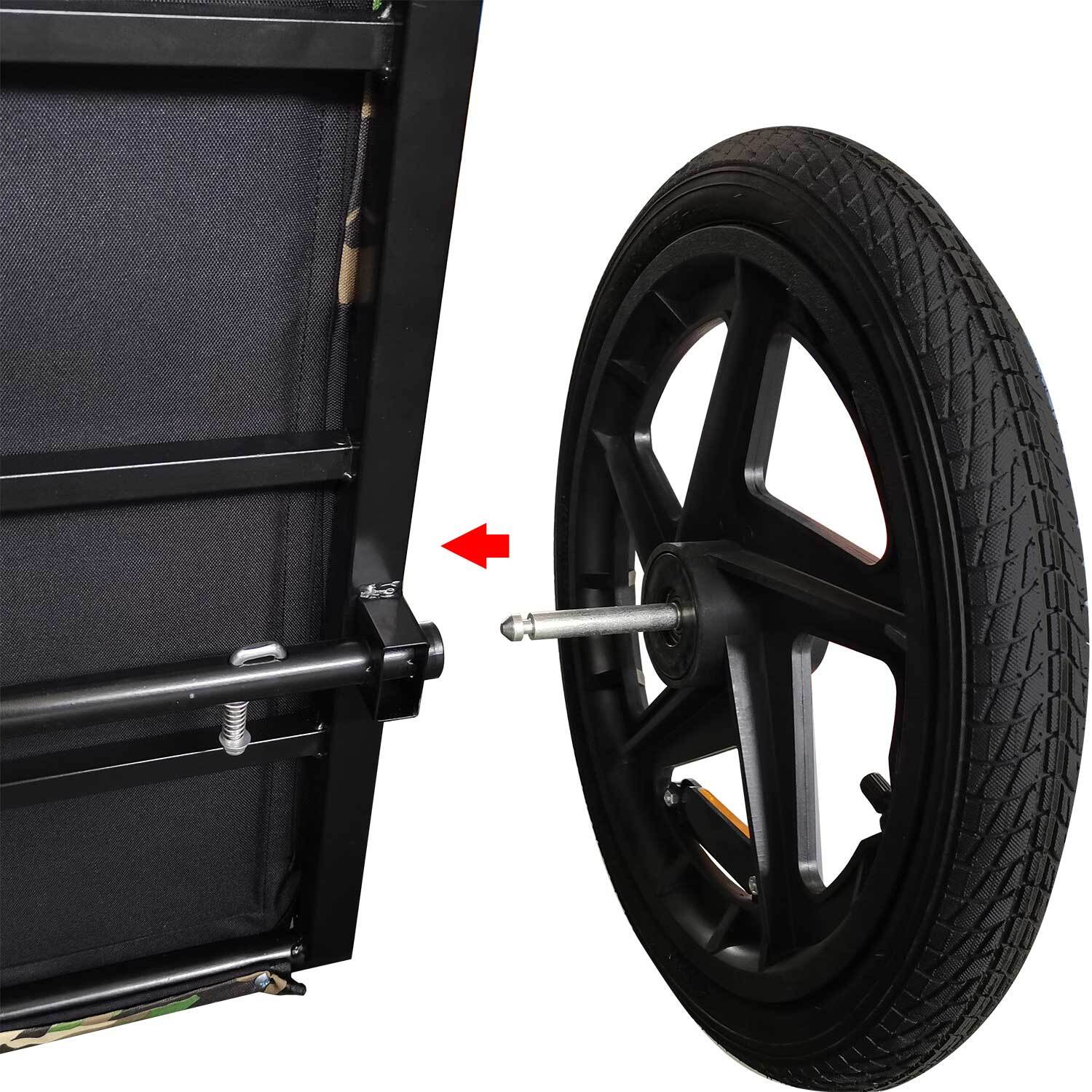 Dog Bike Bicycle Trailer Carrier Stroller Jogging Wagon Small Large Dog Pet